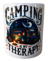 Preview: Tasse "Camping is my Therapy"